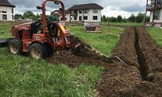 Копка траншей для водопровода в Армавире: цена за метр от 923 руб.
