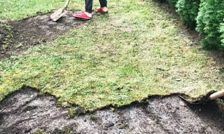 Снятие дерна старого газона в Армавире – от 513 руб. | 2Землекопа-Рмв